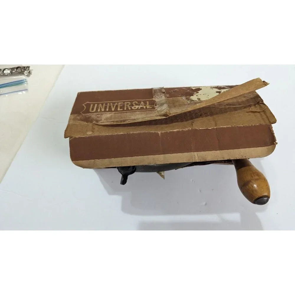 Vintage‎ Climax 51 Food Meat Chopper Universal Union Mfg Co No 1551 Box Manual